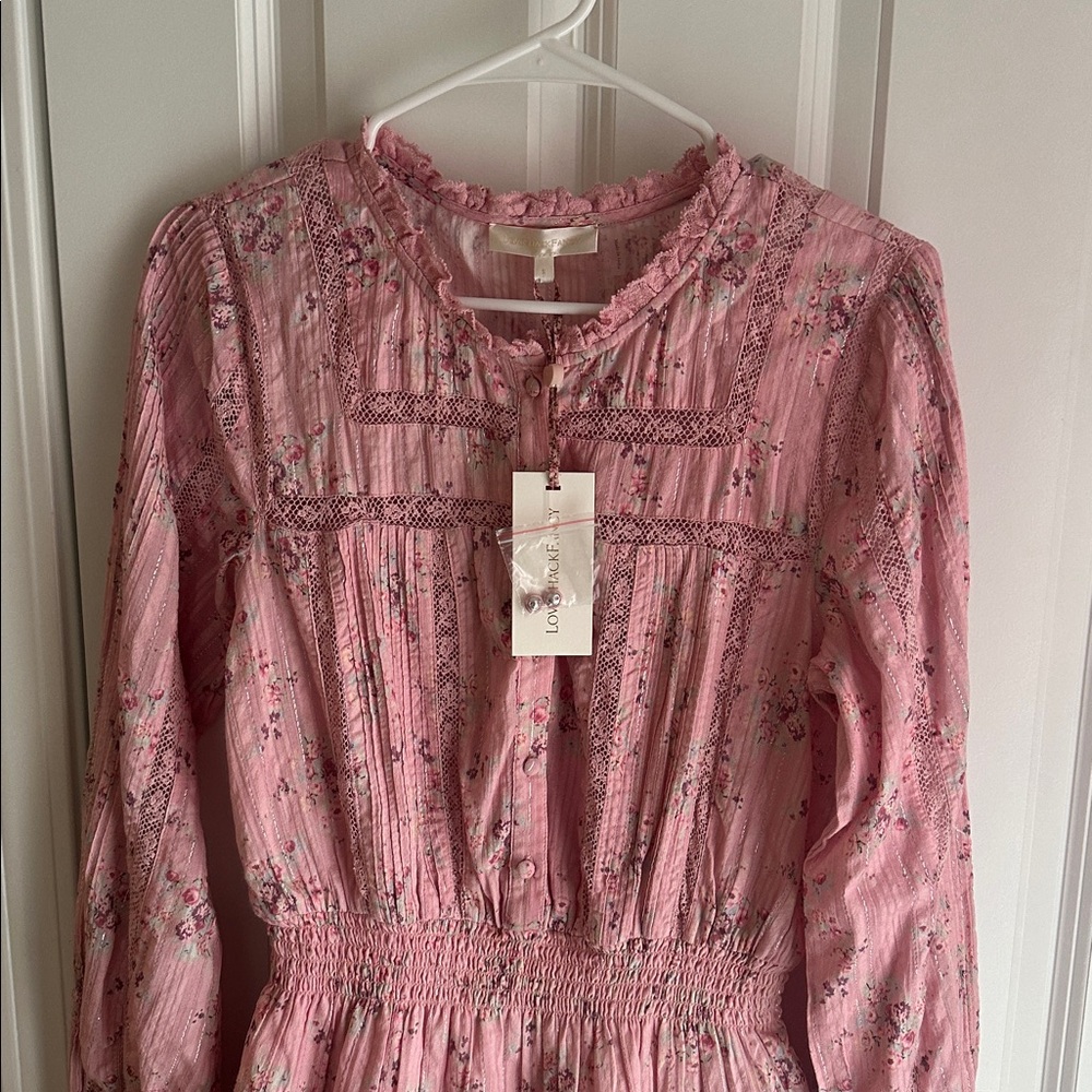 LoveShackFancy Pink Long Sleeve Dress
LoveShackFancy
Quinty Dress - Picture 8 of 14